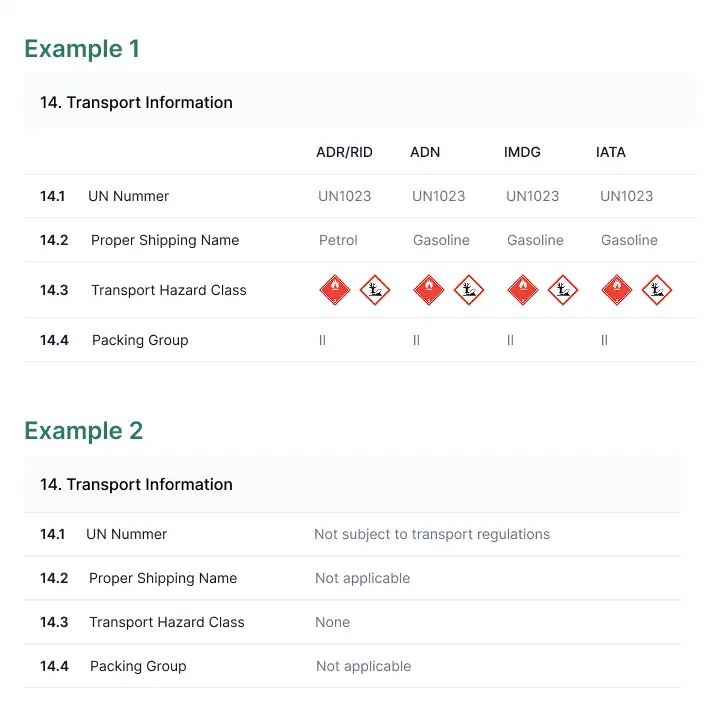 Transport of Dangerous Goods